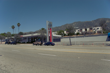 Site of tthe former Foothill Nissan